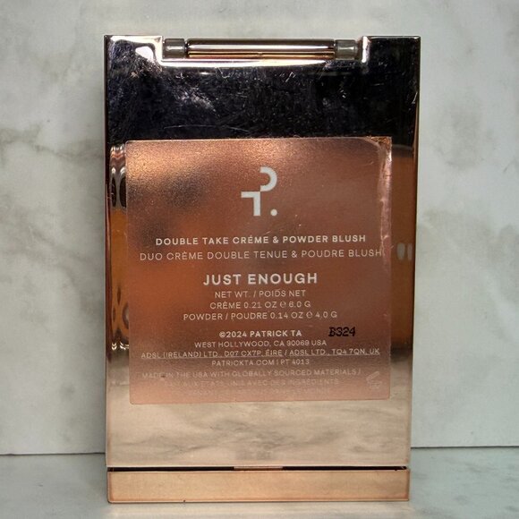 PATRICK TA- JUST ENOUGH - BLUSH - Picture 3 of 3